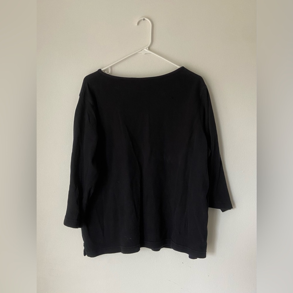 Classic Elements Woman Knitted 3/4 Sleeve Top 16/18W - Picture 9 of 10